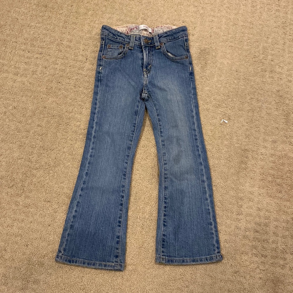 Levi kids stretch flare jeans